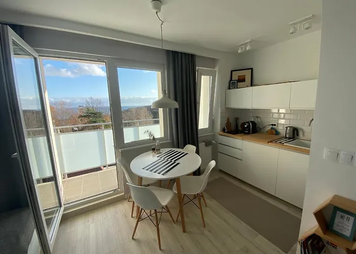 Apartmán Horizon Z Widokiem Na Morze *